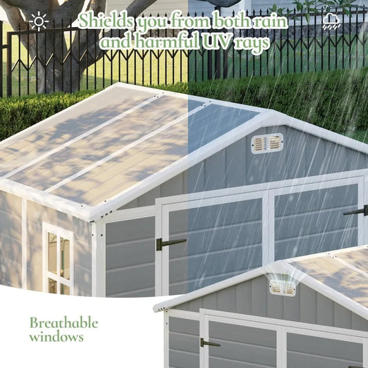 Outdoor Tool Storage Shed