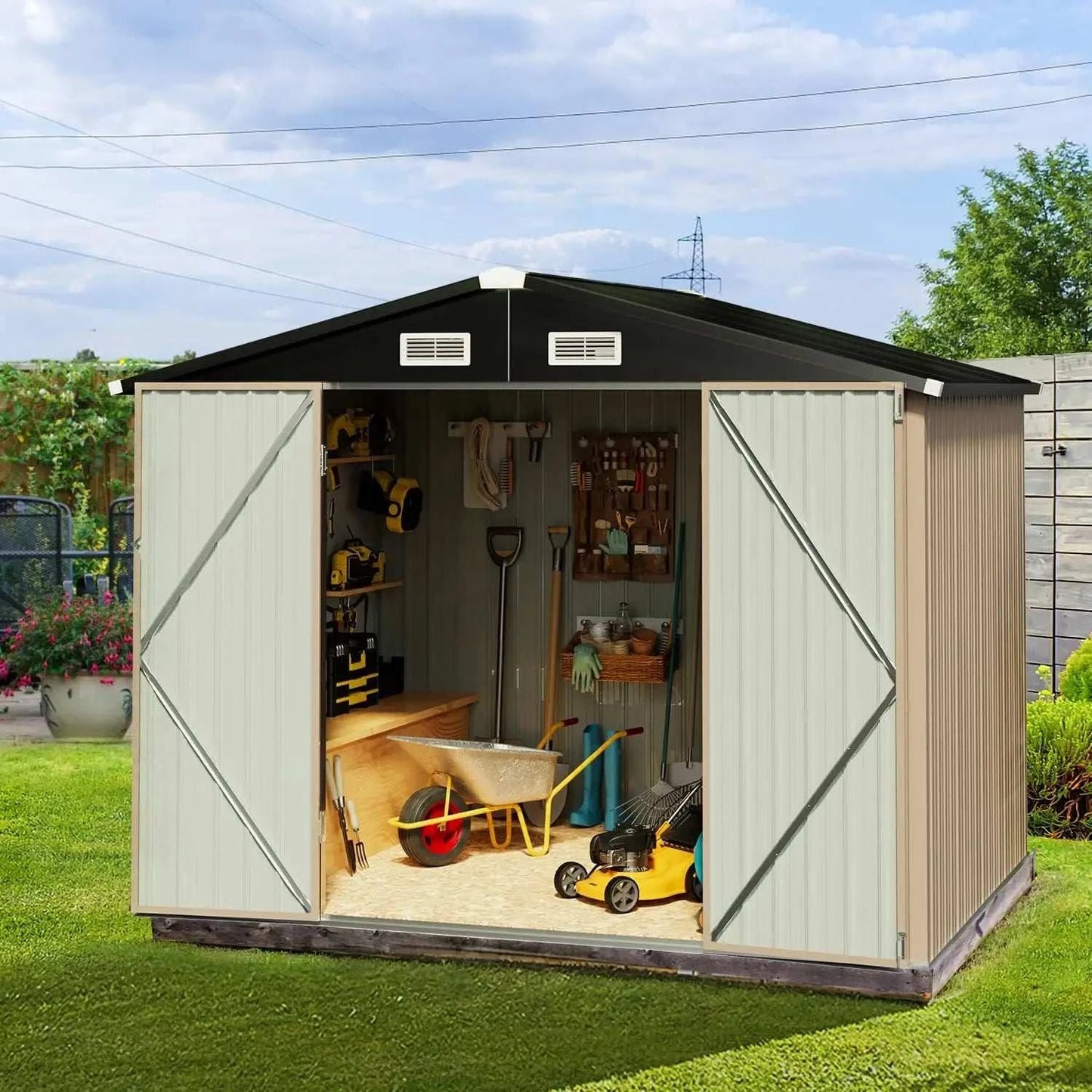 Metal Garden Shed