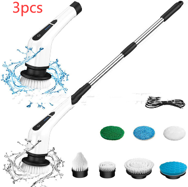 Cordless Cleaning Brush Set  Handle Mop - Azobay