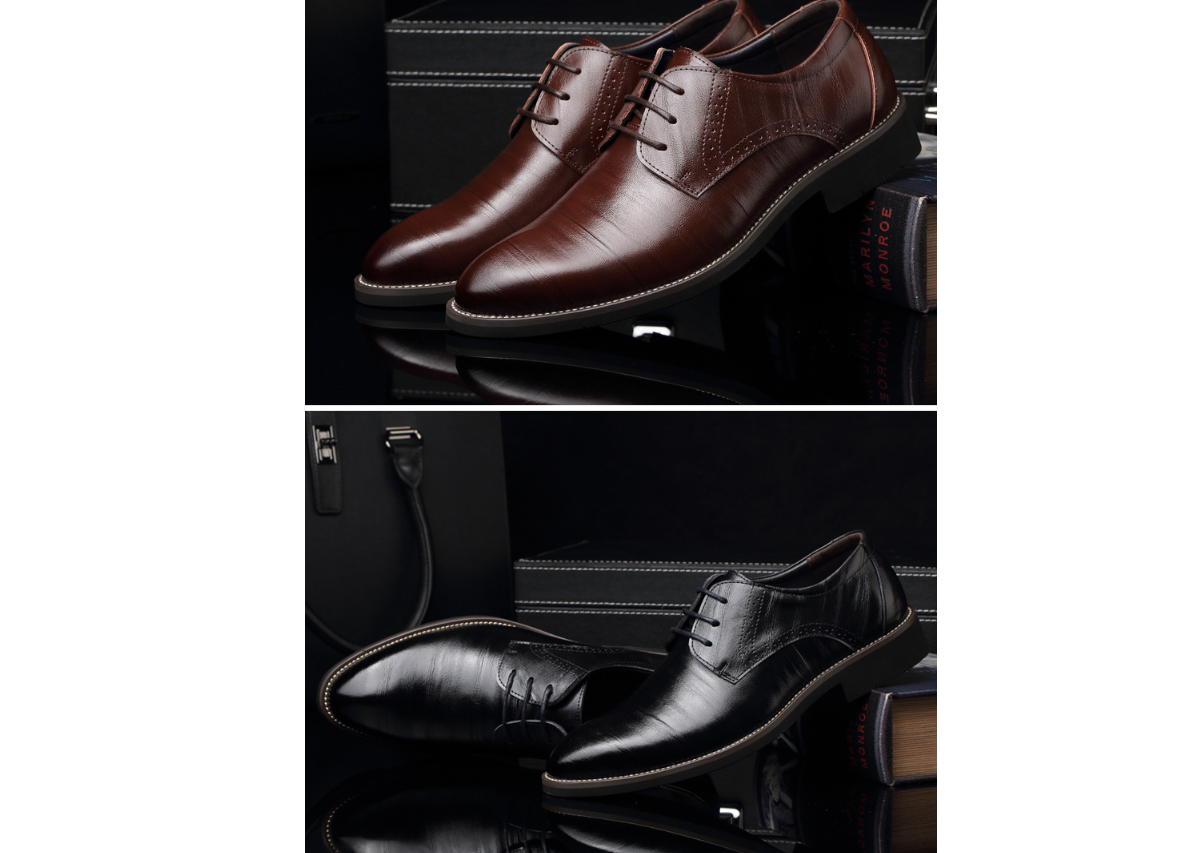 Men's Leather Shoes Men's Shoes - Azobay