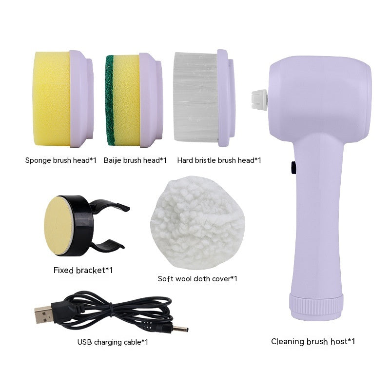 Electric Cleaning Brush Spinning Cordless Cleaning Brush - Azobay