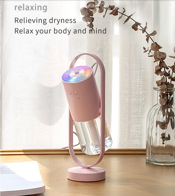 Air Humidifier With Projection Night Lights - Azobay