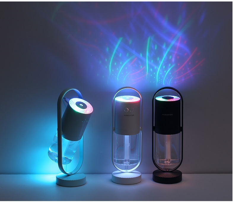 Air Humidifier With Projection Night Lights - Azobay