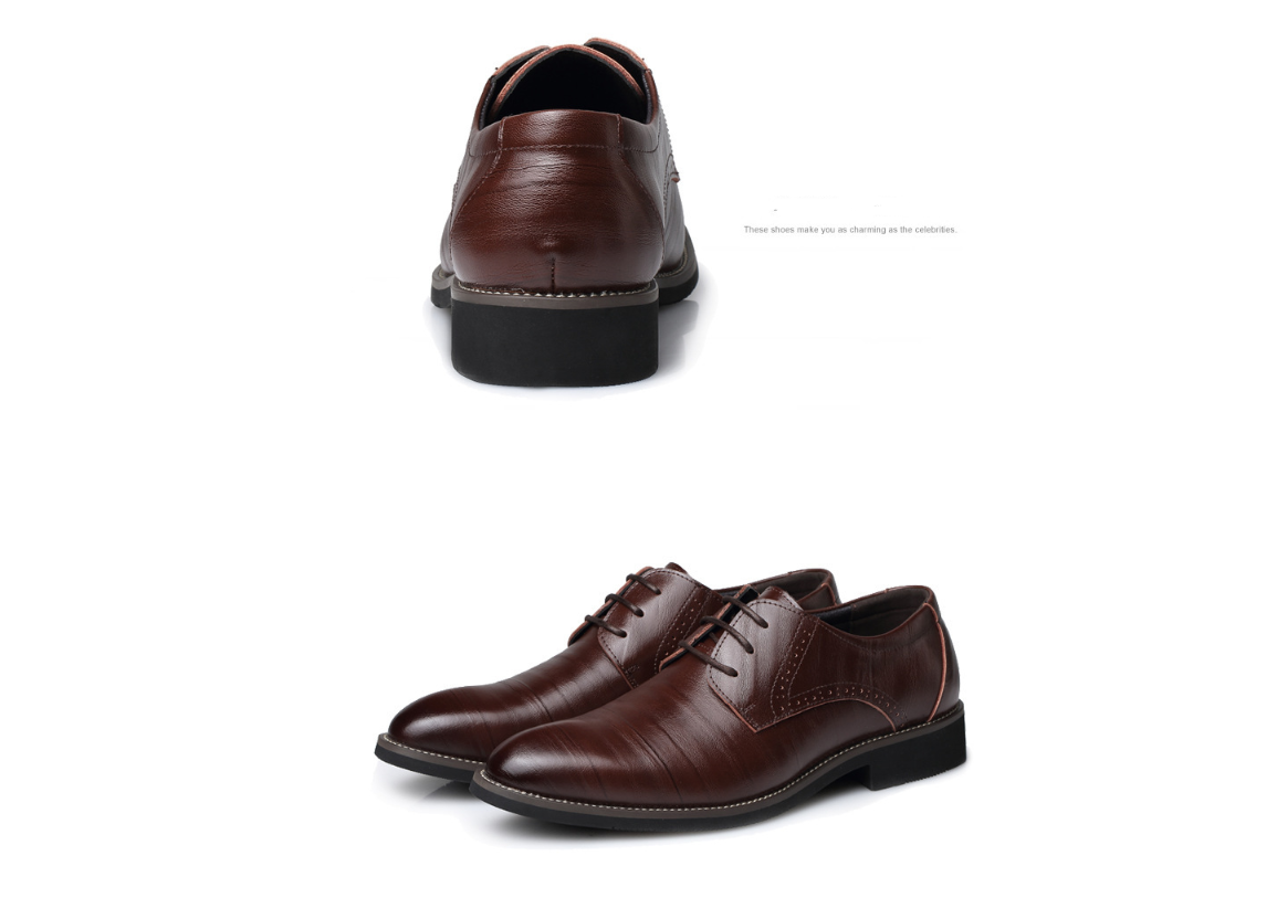 Men's Leather Shoes Men's Shoes - Azobay