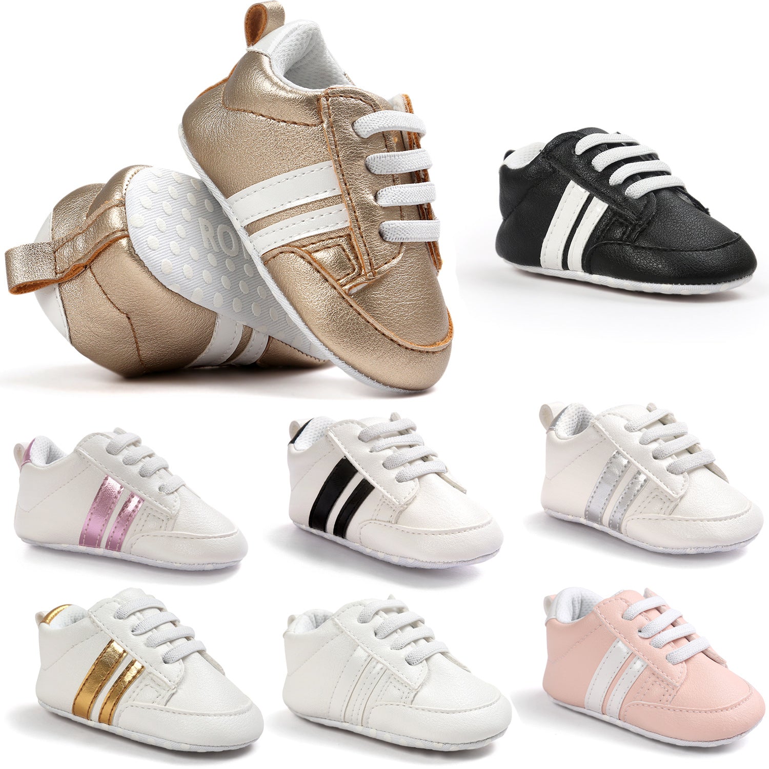 Baby Boy Girl Newborn Sneakers - Azobay