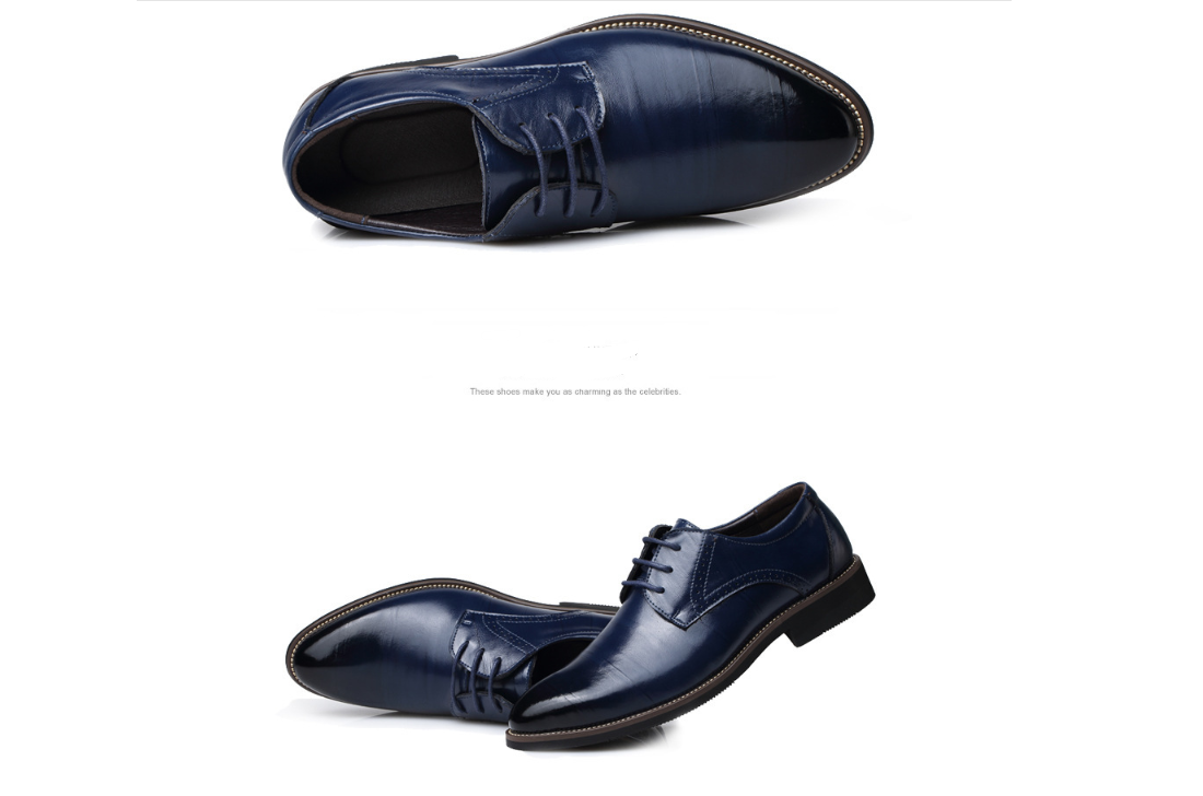 Men's Leather Shoes Men's Shoes - Azobay