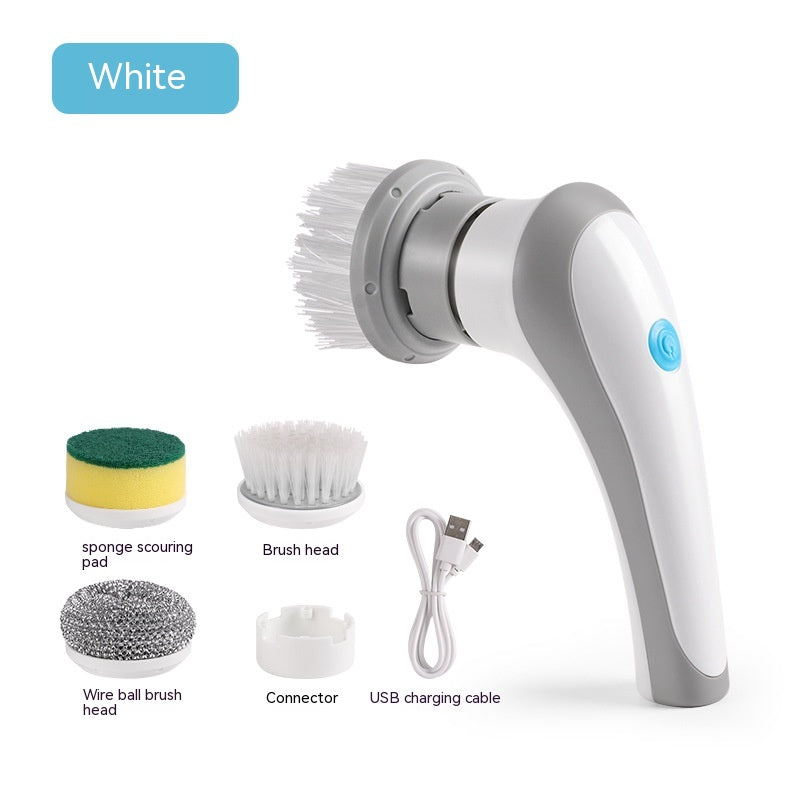 Electric Cleaning Brush Spinning Cordless Cleaning Brush - Azobay