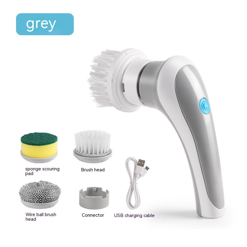 Electric Cleaning Brush Spinning Cordless Cleaning Brush - Azobay