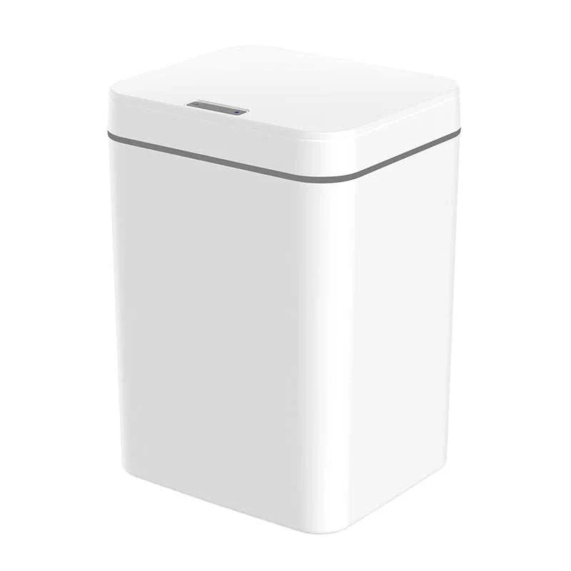 DQOK Smart Induction Trash Can Automatic Dustbin Bucket Garbage Bathroom for Kitchen Electric Type Touch Trash Bin Paper Basket