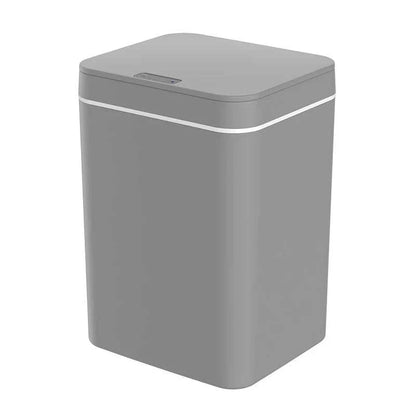 DQOK Smart Induction Trash Can Automatic Dustbin Bucket Garbage Bathroom for Kitchen Electric Type Touch Trash Bin Paper Basket
