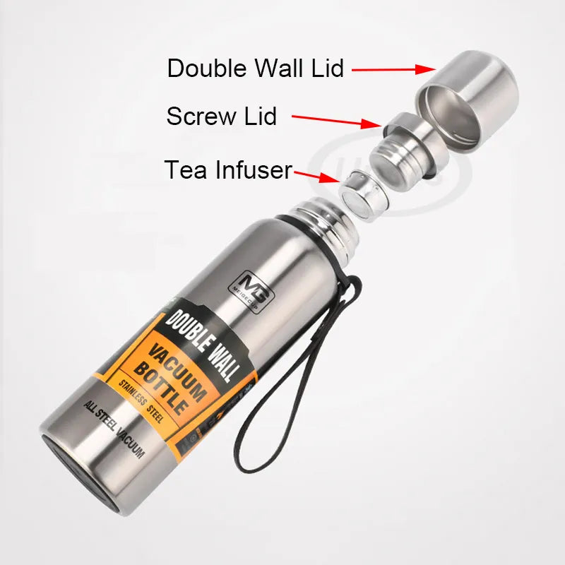 Large Capacity Stainless Steel Thermos - Azobay