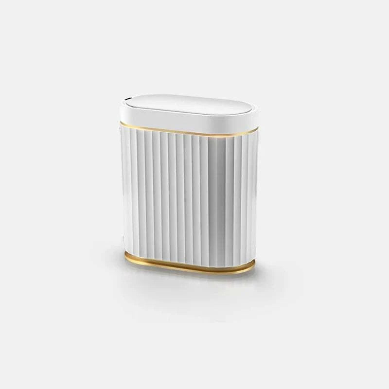 7L smart sensor trash can with touchpad induction for kitchen and bathroom use