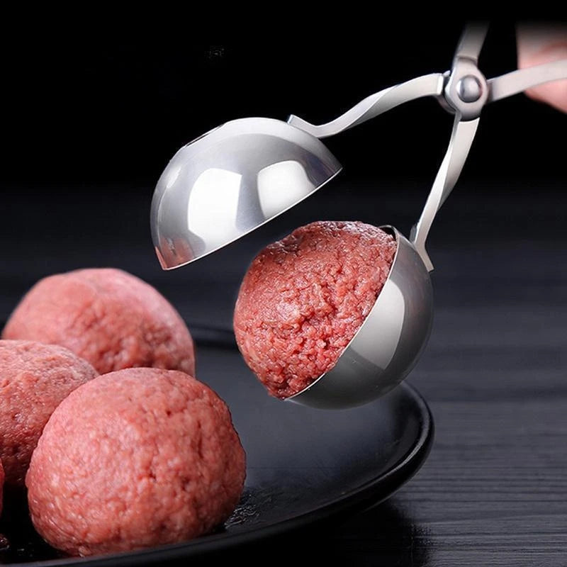 Meat Ball Maker Tool Stainless Steel Clip Round Rice Ball Shaper - Azobay