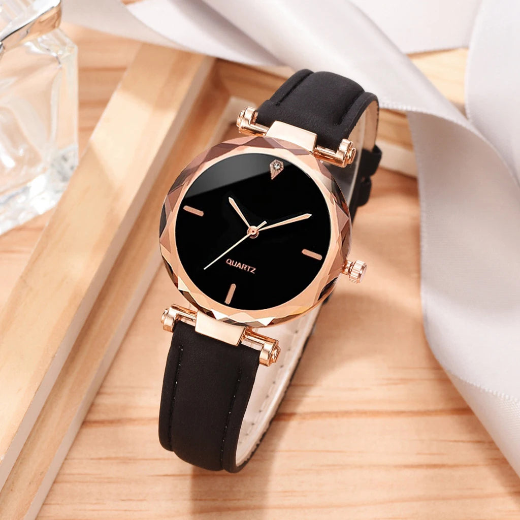 2pcs Luxury Fashion Women Watch and bracelet Set - Azobay