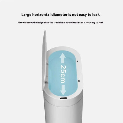 7L automatic bathroom trash can with motion sensor and waterproof lid
