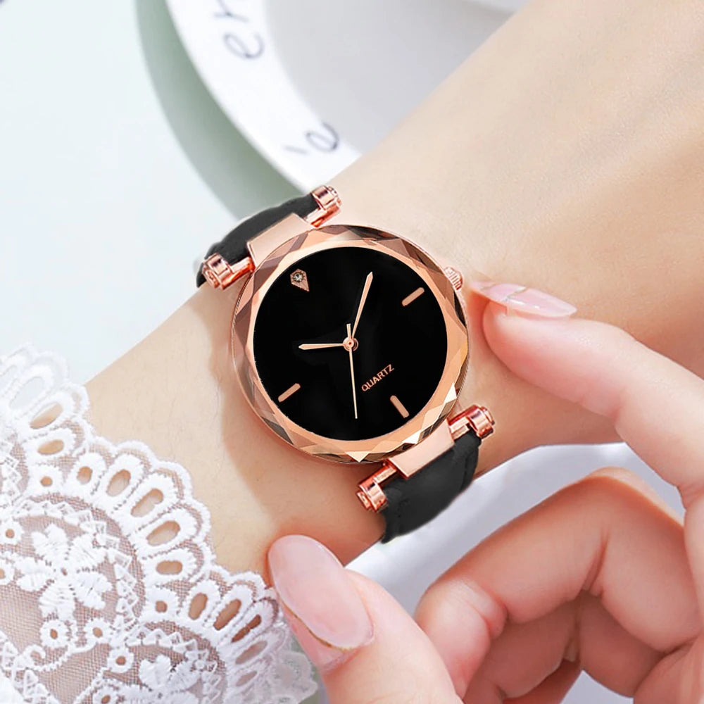 2pcs Luxury Fashion Women Watch and bracelet Set - Azobay