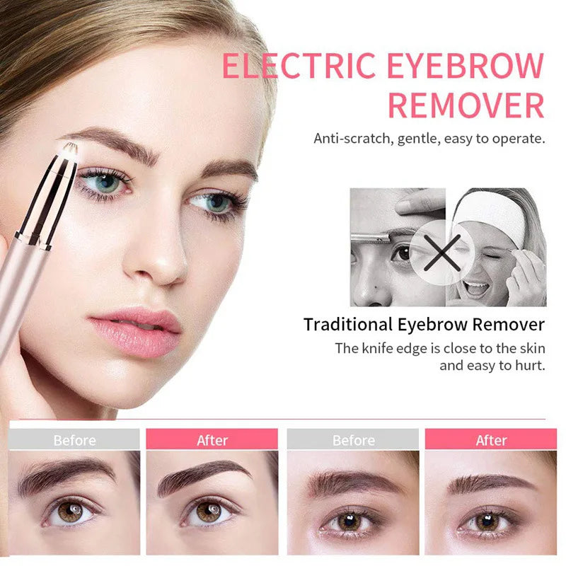 Electric Eyebrow Trimmer Women's Brow - Azobay