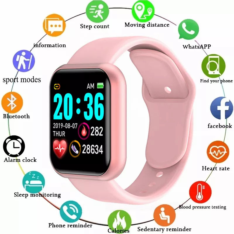 Multifunctional Smart Watch Men Women Bluetooth Connected - Azobay