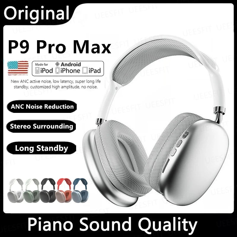 Original Air Max P9 Pro Wireless Bluetooth Headphones for apple - Azobay