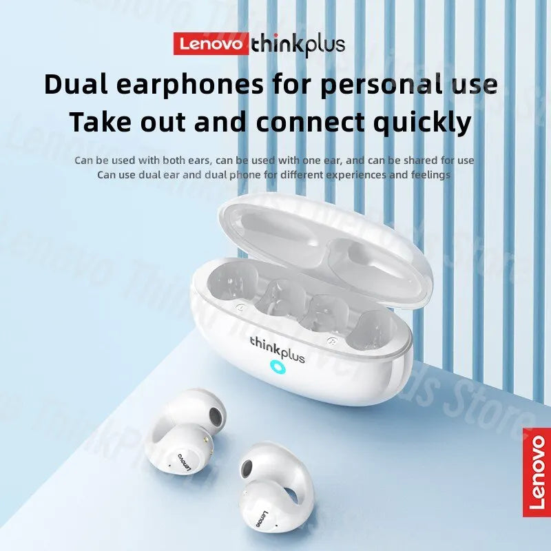 Lenovo XT83II Wireless Headphones Bluetooth 5.3 Earphones  Touch Control HD Call with Mics Earbuds Sports Headset - Azobay