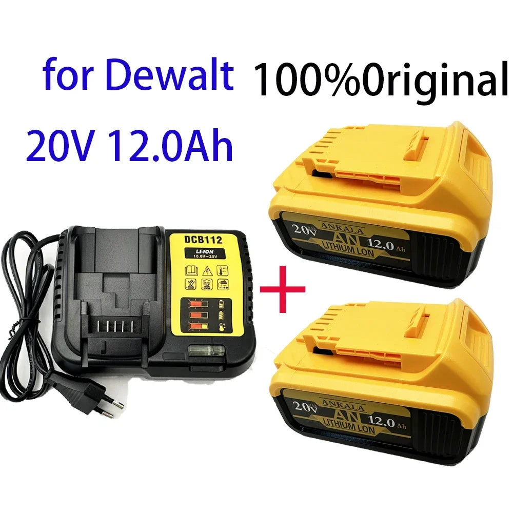 100-new-product-for-dewalt-electric-tool-battery-12000mah-20v-12-0ah-dcb206-20v-dcb205-dcb204-2-dcb2001-1