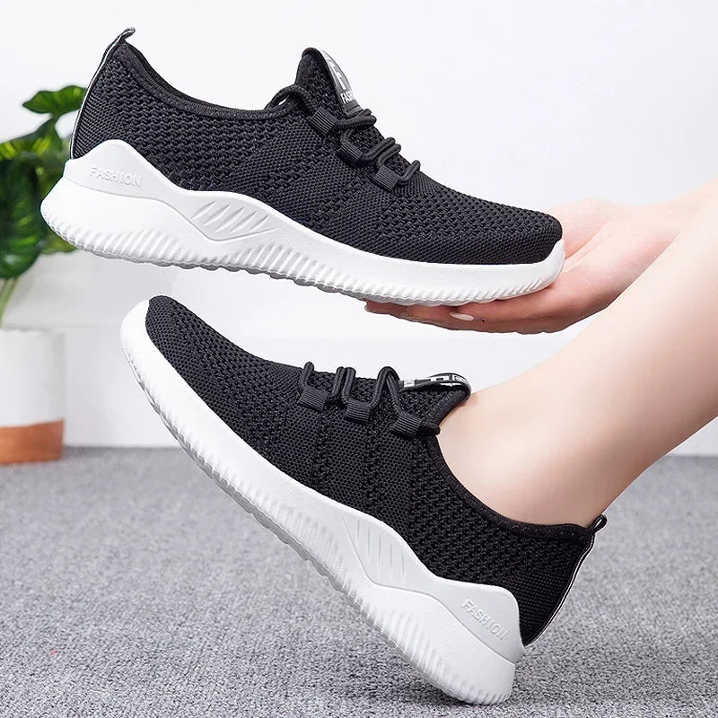 Women's Casual Sneakers Summer Comfortable Breathable Platform Shoes - Azobay