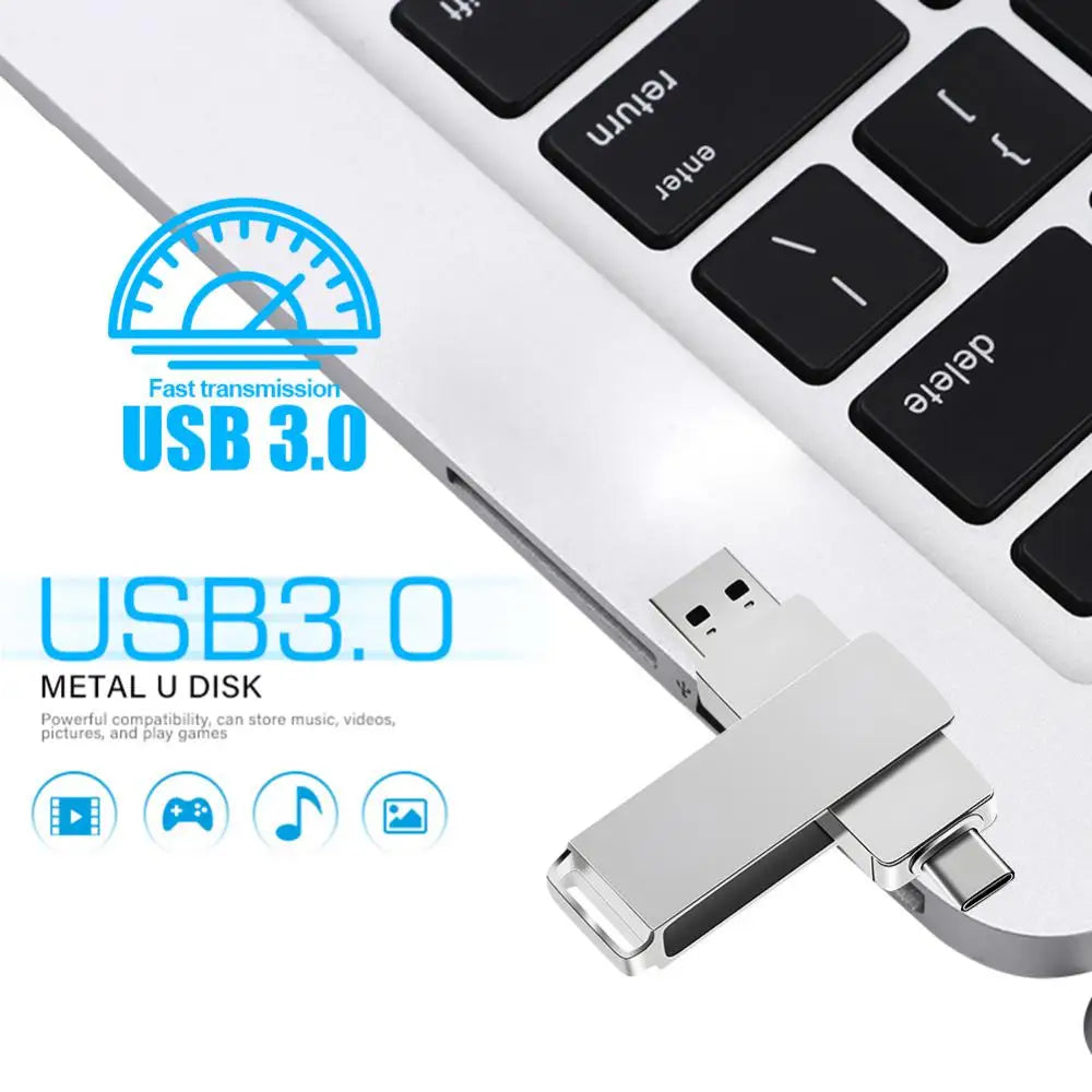 Lenovo U Disk 16TB USB 3.0 High Speed Pen Drive - Azobay