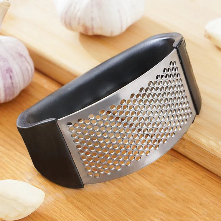 Stainless Steel Garlic Press Crusher Manual Garlic Mincer - Azobay