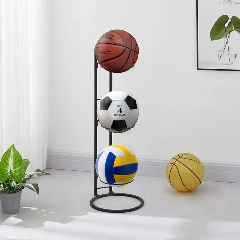 Children Basketball Storage Rack Put Ball Football Storage - Azobay