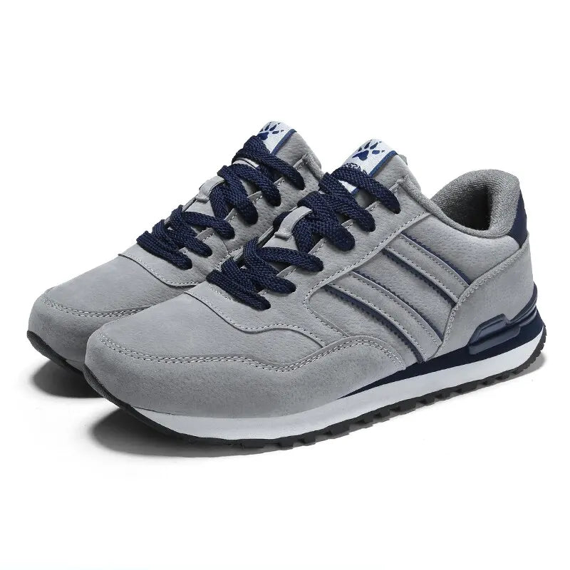 Men's Sneakers Leather Casual Shoes - Azobay