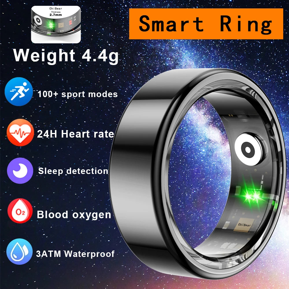 for-huawei-xiaomi-samsung-smart-ring-men-titanium-steel-shell-health-monitoring-3atm-waterproof-100-sport-modes-smartring-women