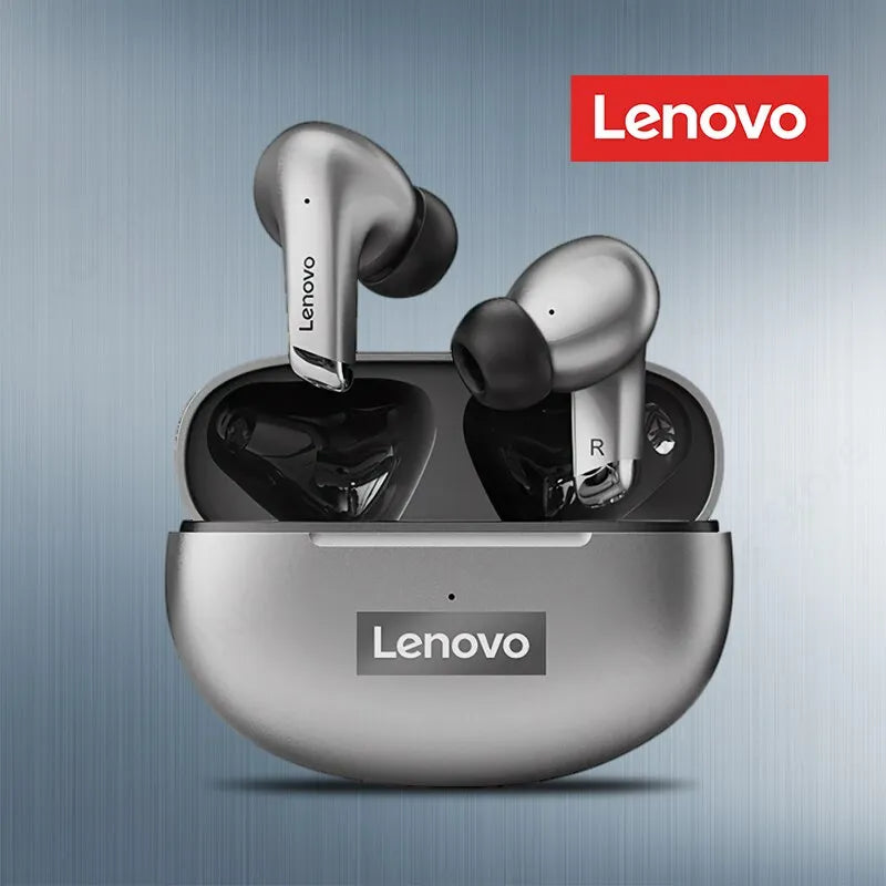 Original Lenovo LP5 Wireless Bluetooth Earbuds Earphones Headphones - Azobay