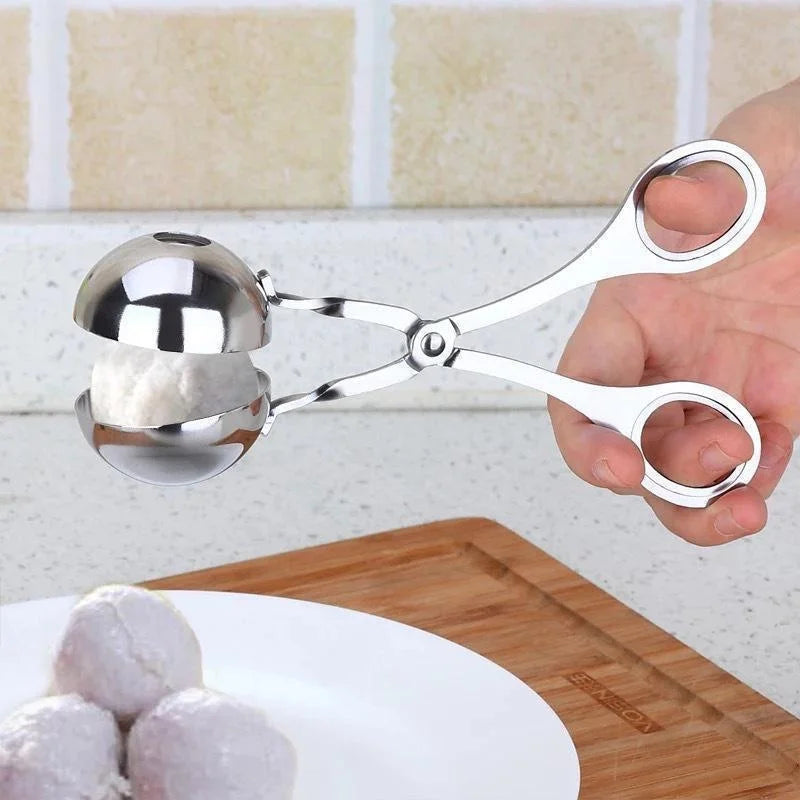 Meat Ball Maker Tool Stainless Steel Clip Round Rice Ball Shaper - Azobay