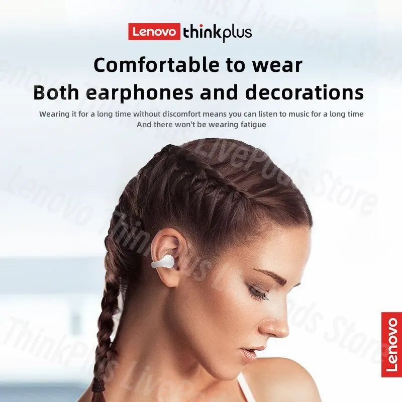 Lenovo XT83II Wireless Headphones Bluetooth 5.3 Earphones  Touch Control HD Call with Mics Earbuds Sports Headset - Azobay