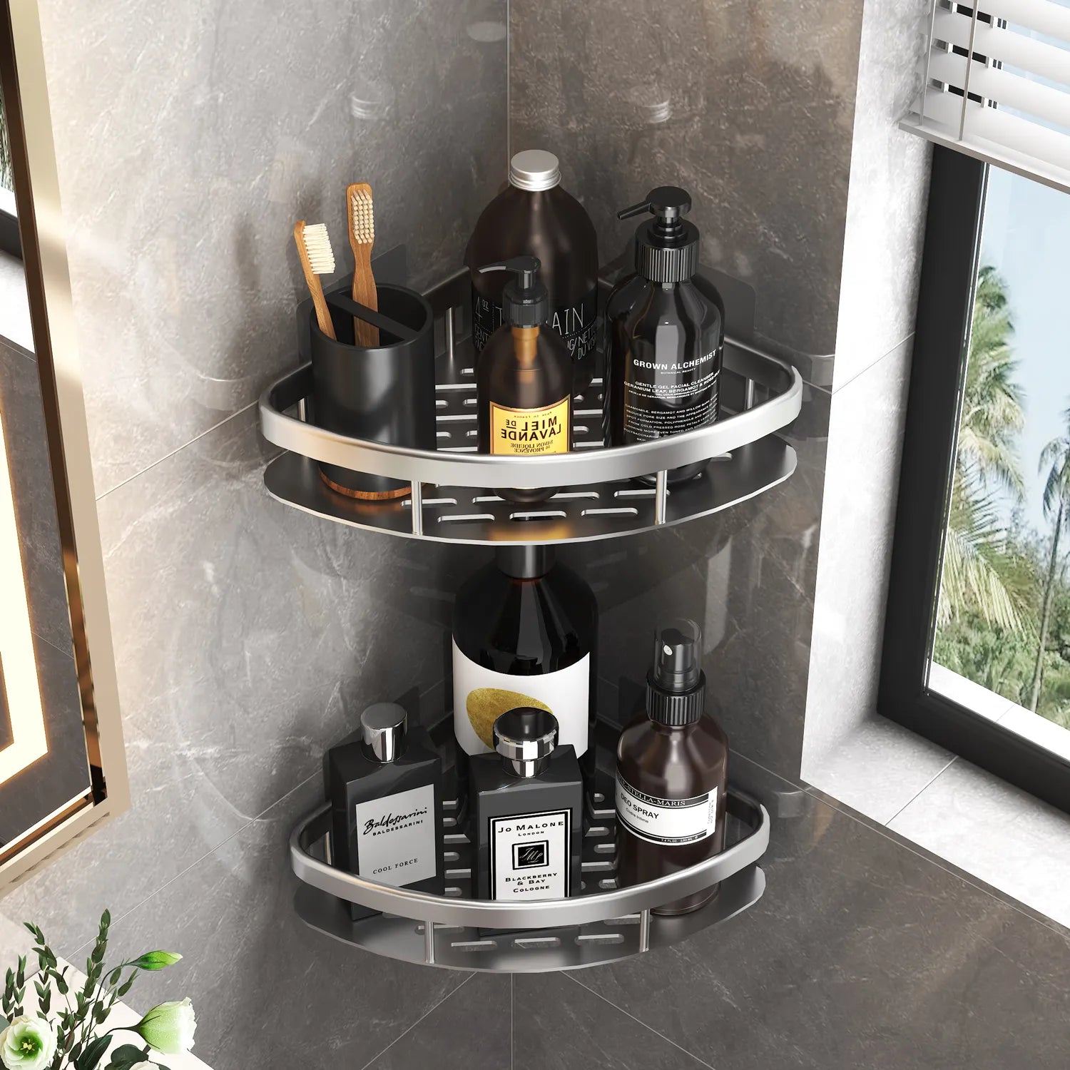 Bathroom Shelf Kitchen Storage Organizer - Azobay