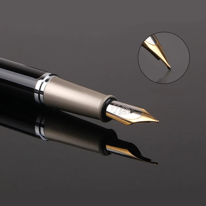 Custom Fountain Pen Golden Text Stationery - Azobay