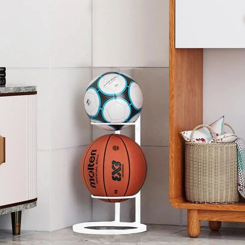 Children Basketball Storage Rack Put Ball Football Storage - Azobay