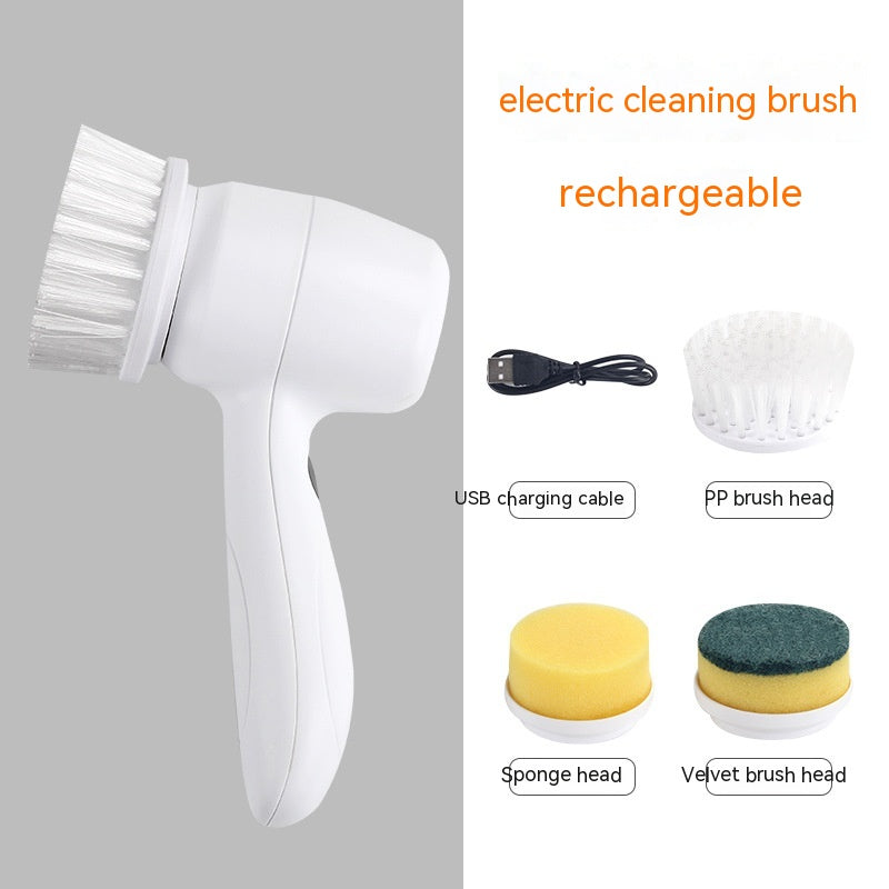 Electric Cleaning Brush Spinning Cordless Cleaning Brush - Azobay