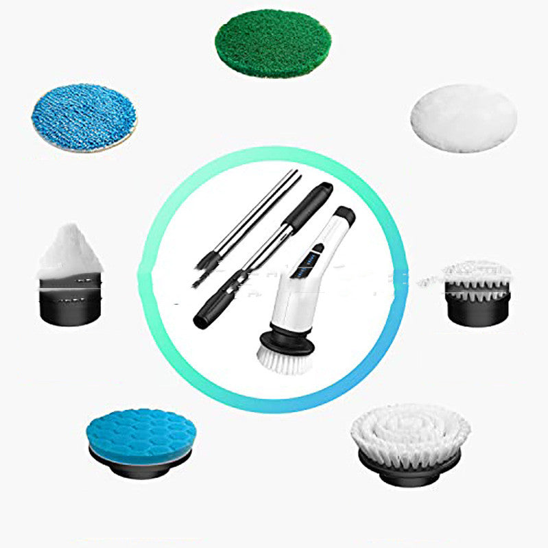 Cordless Cleaning Brush Set  Handle Mop - Azobay