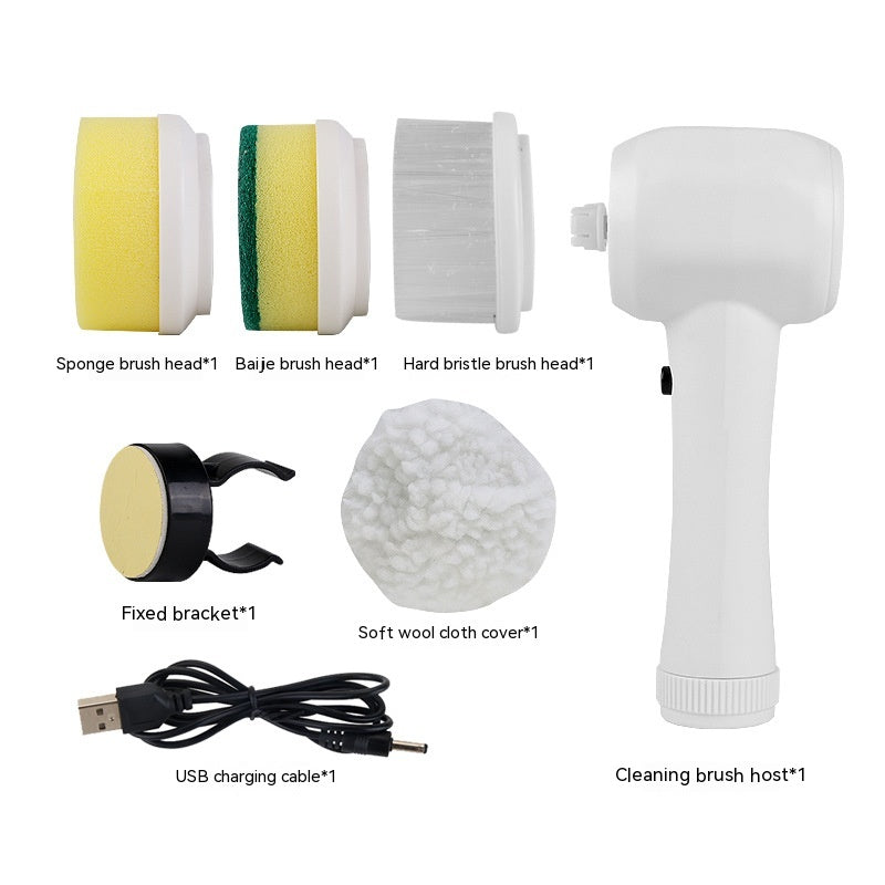 Electric Cleaning Brush Spinning Cordless Cleaning Brush - Azobay